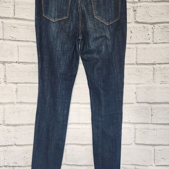 BDG From Urban Outfitters High Rise Seam Ankle  Jeans Womens 32x29 Dark Wash - Picture 6 of 12